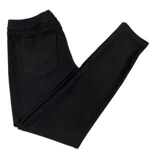Xhilaration Black Mid Rise Pull On Legging Pants Slacks Large
